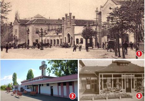 TREI GĂRI. Oradea are nu mai puțin de trei stații feroviare: Gara Mare datând încă din 1857 (foto 1), cea din Velența, folosită atât pentru mărfuri, cât și pentru pasageri (foto 2), și halta Oradea Est - Triaj, destinată marfarelor și unor trenuri regio de călători. Realizată la cumpăna secolelor XIX și XX, gara din Episcopia-Bihor (foto 3) are la rându-i o importanță sporită prin transformarea în punct vamal după 1918