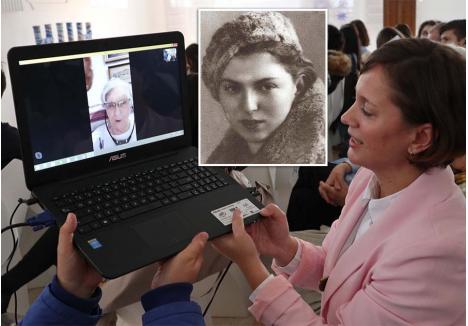 O SUPRAVIEȚUITOARE. Tereza Mózes (într-o fotografie făcută înainte de deportare) a supraviețuit holocaustului și a dus o viață plină, ca soție, mamă și etnograf. Prin scrierile sale a învățat noile generații despre ororile celui de-al Doilea Război Mondial. Când a împlinit 100 de ani, stabilită fiind în Israel, a fost felicitată prin videocall de elevi orădeni adunați la Muzeul Istoriei Evreilor, aceștia citind din cartea sa de memorii, „Decalog însângerat”