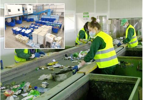 EFORT COMUN. Deşeurile reciclabile aruncate de bihoreni ajung la staţia de sortare, unde sunt împărţite pe categorii şi culori, pentru a putea fi apoi reciclate. Ca efortul muncitorilor să fie cât mai eficient, este necesar ca cetăţenii să respecte regulile colectării separate