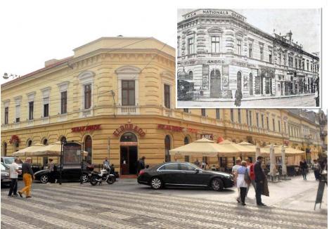 ACASĂ, ÎN CENTRU. Sediul Casei Naţionale a fost în clădirea care se află acum pe strada Republicii (pe atunci bulevardul Regele Ferdinand), la numărul 13. Este unul dintre cele mai vechi imobile existente pe Corso, ridicat prin 1883. Iniţial a găzduit hotelul "Széchényi", ulterior "Regina Maria", iar apoi a fost donat municipalităţii în scop public. Prevăzută pentru demolare în 1940, pentru a face loc noii catedrale ortodoxe, clădirea a fost salvată de... război