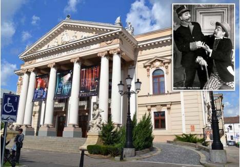 CARAGIALE, "FONDATORUL". Primul spectacol jucat de trupa românească a Teatrului de Stat Oradea a fost "O scrisoare pierdută", în noiembrie 1955. Regizată de Corneliu Zdrehuş, comedia lui Caragiale a fost primită cu bucurie de spectatori