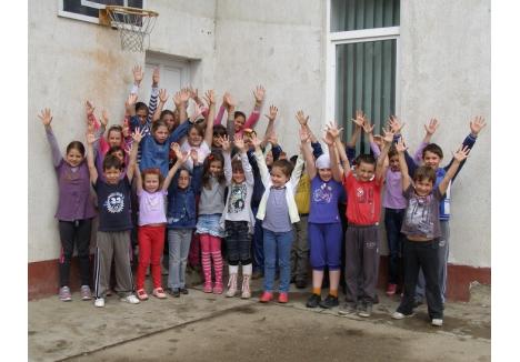 Elevii din Roşiori transformă beciul şcolii în ciupercărie, ca să obţină banii necesari pentru a amenaja un teren de sport în curtea şcolii