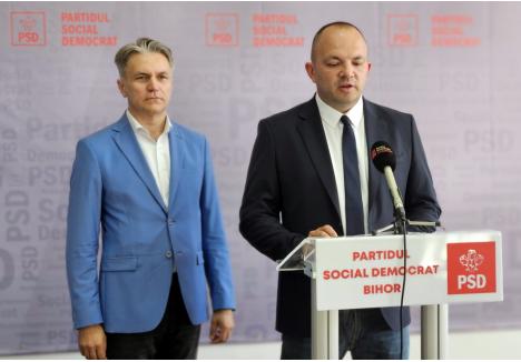 Candidații PSD Bihor, pentru Primăria Oradea și Consiliul Județean Bihor, Adrian Madar (foto stânga) și Aurel Mohan (foto dreapta) spun că formațiunea politică încheie o campanie electorală în care a propus alegătorilor proeicte și s-a prezentat ca o alternativă la PNL.