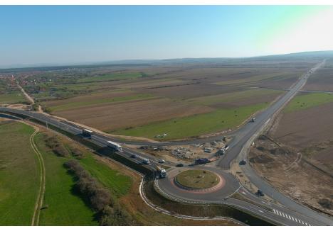 Inelul rutier metropolitan de sud al Oradiei. Imagine de arhivă