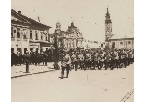 20 aprilie 1919. Intrarea Armatei Române în Oradea