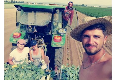 Mărioara Tătar este una dintre beneficiarele de ajutor de 40.000 euro pentru instalarea tinerilor fermieri, pentru ferma familiei din Beznea (foto: arhivă personală)