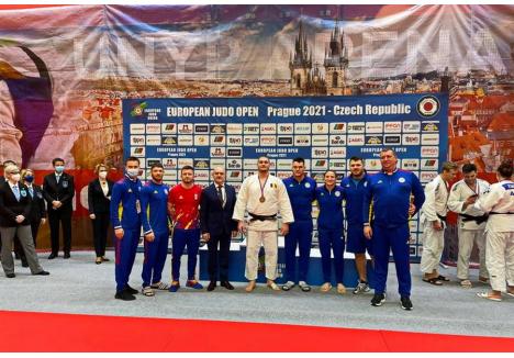 Orădeanul Alex Creț a reușit să obțină locul V la competiția de judo, categoria -200 kg (Sursa: Csmoradea.ro)