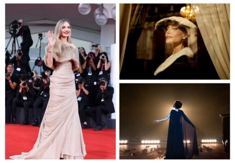 (Sursa foto stânga: Getty Images via Vogue Magazine, sursa foto dreapta sus și jos: Facebook - Netflix)