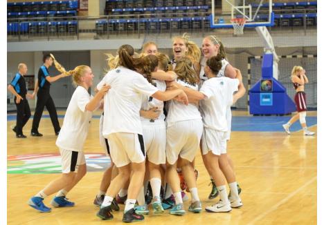 Echipa Estoriei la Campionatele Europene U18 de la Oradea