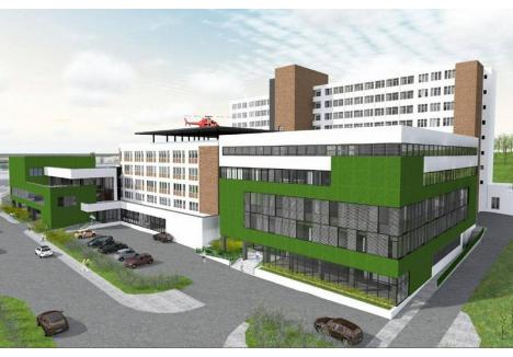 Aşa va arăta viitoarea clădire a ambulatoriului Spitalului Judeţean (sursa foto: Facebook, Ilie Bolojan)