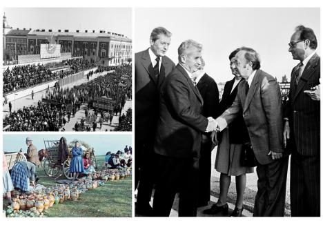 Printre fotografiile expuse se numără una cu pictorul Feszt Laszlo și Nicolae Ceausescu, una cu parada de 1 mai din Cluj-Napoca din 1969 și una cu Târgul de fete de pe muntele Găina, realizată în1958