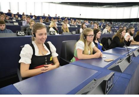 Elevii câştigători vor merge la Parlamentul European (sursa foto: http://www.europarl.europa.eu)