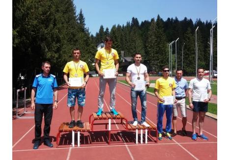 Bogdan Lipai, locul 3 (cu tricou galben)