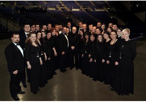 Corul Filarmonicii a mai dat reprezentanţii sub bagheta maestrului Ennio Morricone şi anul trecut, în Franţa, Germania şi Luxemburg