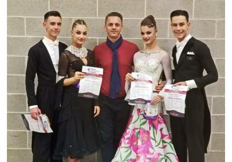 Două perechi ai clubului Exclusive Dance au reprezentat cu succes Oradea la competiția de dans latino din Vigevano, Italia.