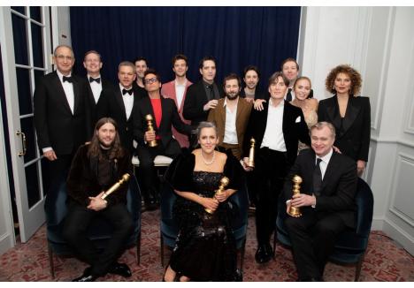 Echipa filmului Oppenheimer a sărbătorit succesul la gala Globurilor de Aur (sursa foto: Facebook)
