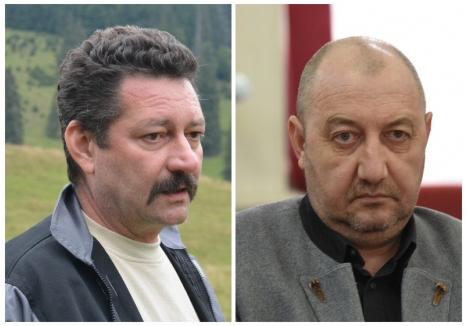 Sever Şerbănescu (stânga) l-a înlocuit pe Mihai Togor (dreapta) la conducerea Gărzii de Mediu Bihor