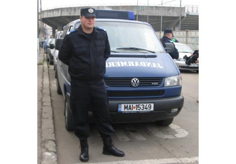 Sebastian Hava, subofiţerul Inspectoratului Judeţean de Jandarmi Bihor care a reuşit să oprească tâlharul