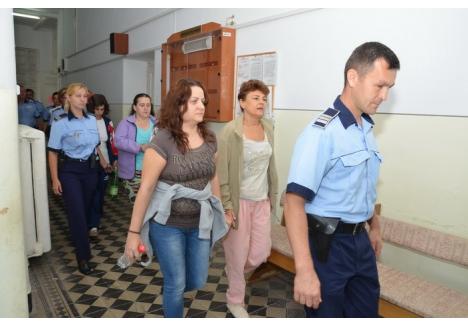DIN NOU ÎN BOXĂ. După ce Tribunalul Bihor a decis să-i trimită în arest, cei 10 medici, patroana Lavanda Farm şi încă un complice al grupului au fost duşi marţi la Curtea de Apel. Instanţa a decis eliberarea tututor arestaţilor, trimiţându-i în arest la domiciliu