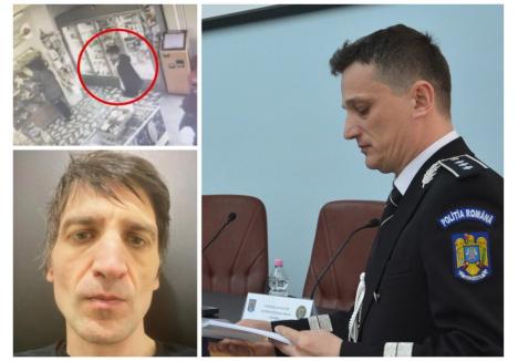 Şeful Poliţiei Bihor, chestorul Alin Haniş (foto) şi şeful Inspectoratului de Poliţie Cluj, comisarul şef Mircea Ion Rus, au înmânat personal plachetele de onoare celor doi orădeni