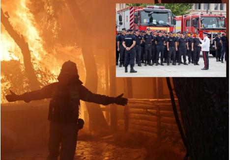 108 pompieri români au plecat vineri să-i ajute pe colegii lor din Grecia în lupta cu incendiile de pădure (foto: Reuters / DSU)