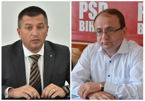 USR Bihor critică numirea lui Nicolae Avram ca inspector școlar general adjunct (foto dreapta) și cere și demiterea șefului IȘJ Bihor, Horea Abrudan (foto stânga)