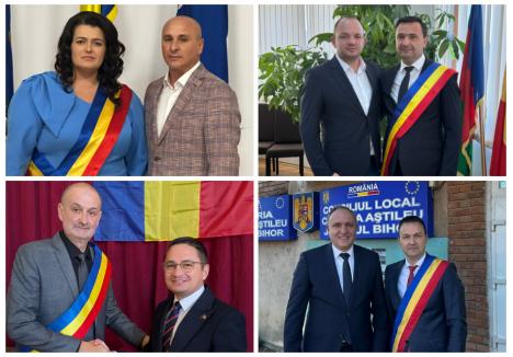 Printre primii aleși care și-au preluat noile mandate se numără cei din Bulz (Cosmina Piț-Dogar), Țețchea (Florin Aurel Cazan), Bratca (Dan Precup) și Aștileu (Ionuț Lazăr)