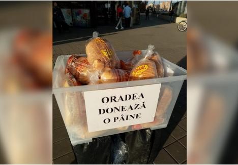 (Sursa foto: Facebook - Oradea donează o pâine)