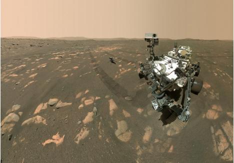 Roverul Perseverance (sursa foto: Facebook - NASA - National Aeronautics and Space Administration)
