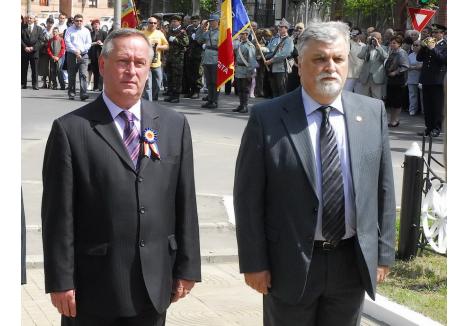 Cornel Popa şi Petru Filip, doi dintre foştii parlamentari care-şi vor pensiile speciale înapoi (foto: arhivă)