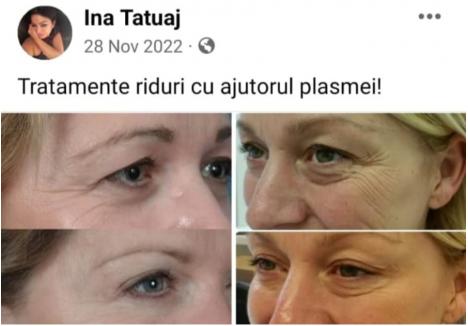 captura: Facebook Ina tatuaje