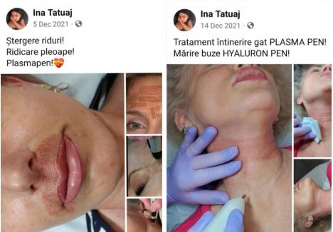 capturi: Facebook Ina tatuaje