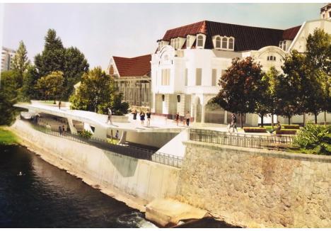 Proiectul arhitectului orădean Daniel Bocuţ (foto) a fost ales în 2013 câştigător pentru amenajarea piaţei şi terasei de lângă Podul Ferdinand
