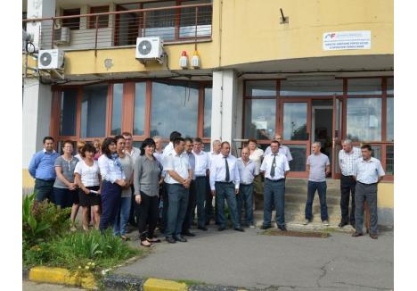 Angajaţii Direcţiei Regionale Vamale Oradea (foto) au mai protestat faţă de mutarea lor la Cluj şi în luna august.
