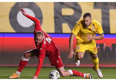 Bihorenaul george Pușcaș a fost titular și a încris un gol în minutul 44 al partidei. (Sursa foto: Fanatik.ro)