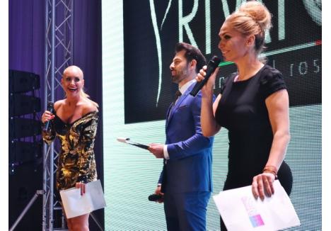 Vica Blochina, Raul Popa şi Cristina Cioran au fost prezentatorii primei ediţii a Romania Fashion Festival