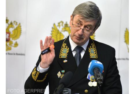 Valeri Kuzmin, ambasadorul Rusiei la Bucuresti. Sursa foto: HotNews.ro / Agerpres