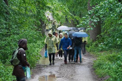 Școală în aer liber. Tabere de ecologie pentru elevi din tot Bihorul, în Luna curățeniei (FOTO)