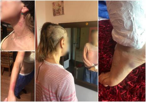 Incident incredibil în Bihor: contabila unei firme a fost sechestrată, bătută, tunsă şi dezbrăcată de fiul şi fiica patronului, cu complicitatea logodnicului acesteia, pompier în Oradea (FOTO)