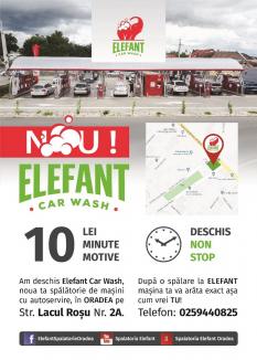 NOU ÎN ORADEA: Elefant Car Wash - spălătorie cu autoservire şi staţie GPL! Acum PROMOŢII! (FOTO)