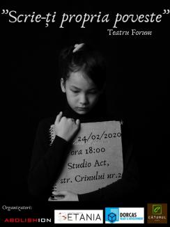 „Scrie-ţi propria poveste”: Teatru-forum la Studio Act din Oradea