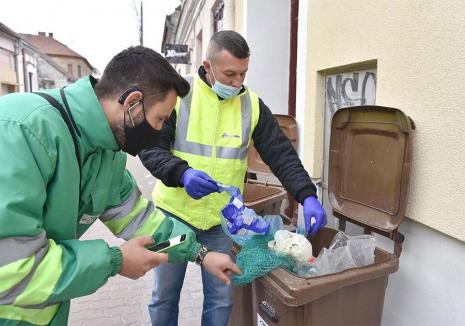 Nu sortezi, plăteşti! Orădenii care nu colectează selectiv deşeurile, amendaţi de Poliţia Locală