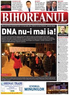 Nu rataţi noul BIHOREANUL tipărit: De ce a încetat DNA Oradea să mai scoată 'dosare grele'?