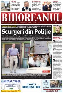 Nu rataţi noul BIHOREANUL tipărit: Anchetă în Poliţia Bihor, după o scurgere de documente interne