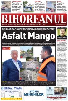 Nu rataţi noul BIHOREANUL tipărit: Programul 'record' de covoare asfaltice în Bihor, stabilit discreţionar de şeful PSD, Ioan Mang
