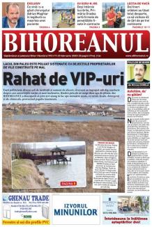 Nu ratați noul BIHOREANUL tipărit! Baștanii cu vile pe mal poluează lacul din Paleu prin conducte construite ilegal