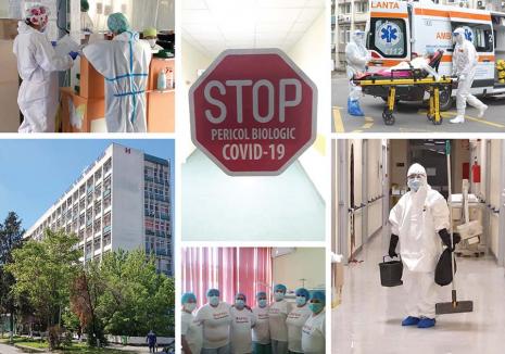 Cod roşu de Covid: Spitalul Municipal din Oradea s-a umplut de pacienți, personalul medical e rărit de infectări (FOTO)