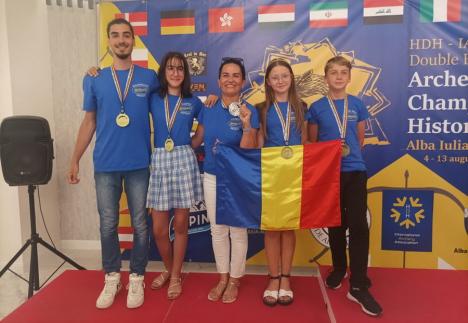 Cinci sportivi din Bihor au câştigat medalii de aur la Campionatele Europene de Arc Istoric şi 3D (FOTO)