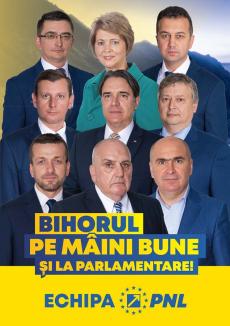 Bihorul pe mâini bune și la Parlamentare! Echipa PNL Bihor în Parlament – garantul parteneriatului între administrația locală și Guvern