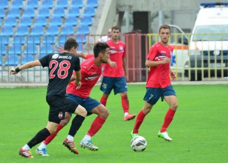 FC Bihor a remizat cu scor alb, în derby-ul suferinţei, cu Şoimii Pâncota